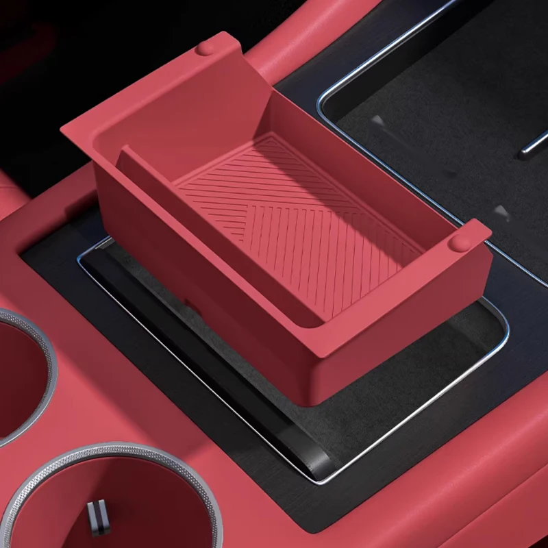 

Для AITO M7 2025 2026, силиконовый ящик для хранения с центральным управлением, специальная защитная накладка, детали салона автомобиля