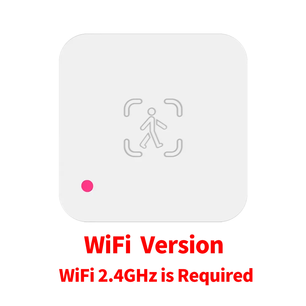 Tuya Zigbee WiFi Menselijke aanwezigheidssensor MmWave Radardetector met luminantiesensor voor Smart Home Smart Life vervangen PIR-sensor