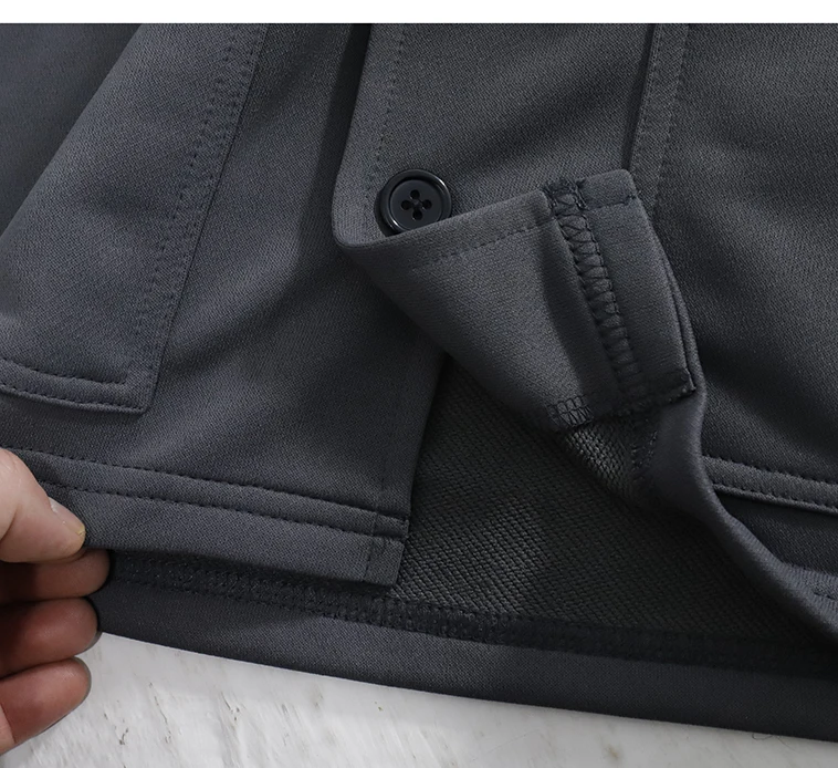 

Повседневная куртка с бейсбольным воротником, мужская весенне-осенняя молодежная верхняя одежда с воротником-стойкой и воротником-стойкой, длинная одежда с воротником-стойкой M...