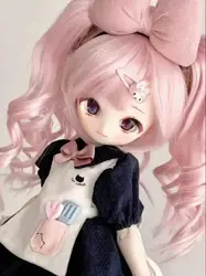 Gaosundoll1/6Bunny Rabbit anime face resin Qbaby blythe MDD VOLKS trucco fai da te pratica testa per regalo di compleanno fashion mysterybox