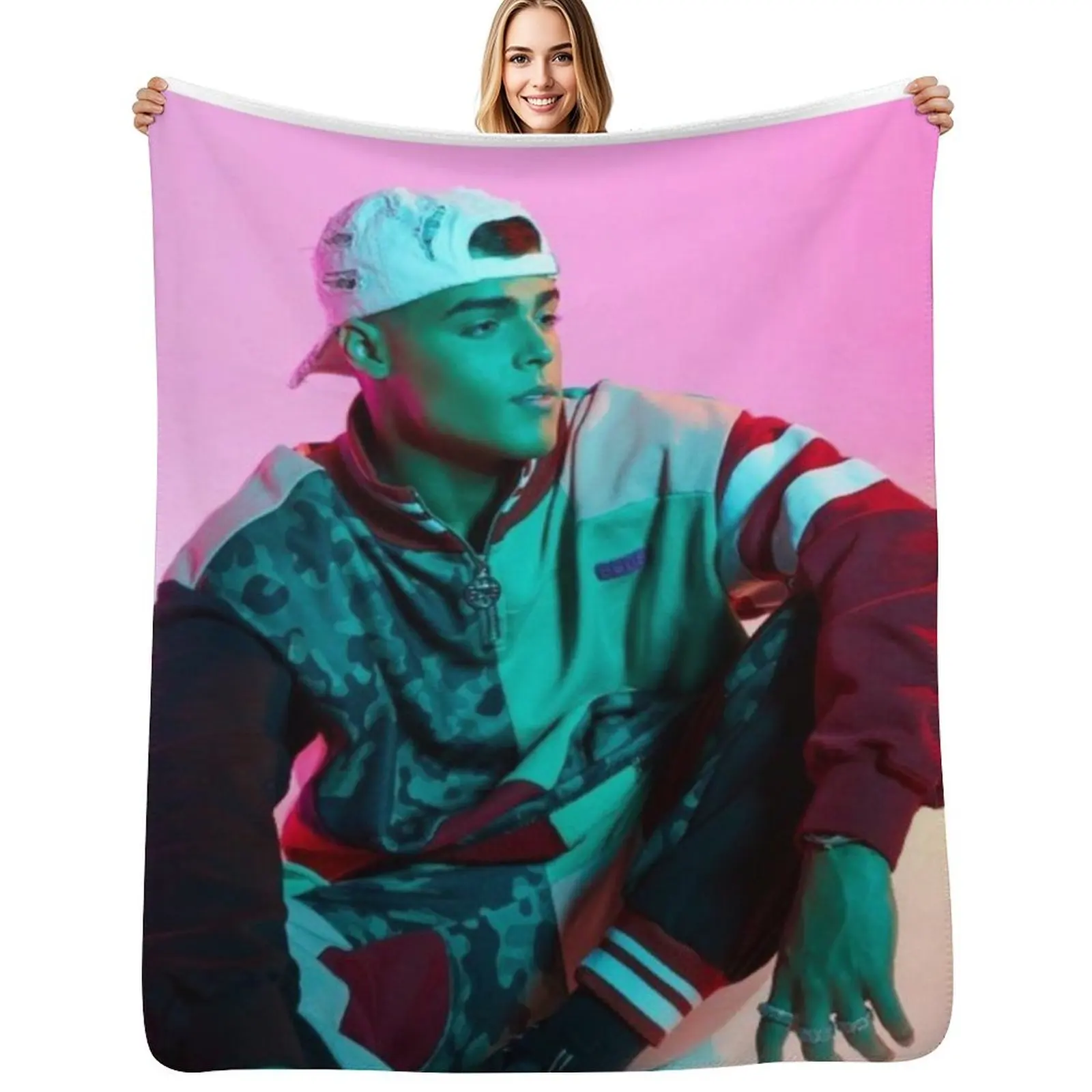 

Lunay red Throw Blanket Fade Resistant Durable Throw Blanket