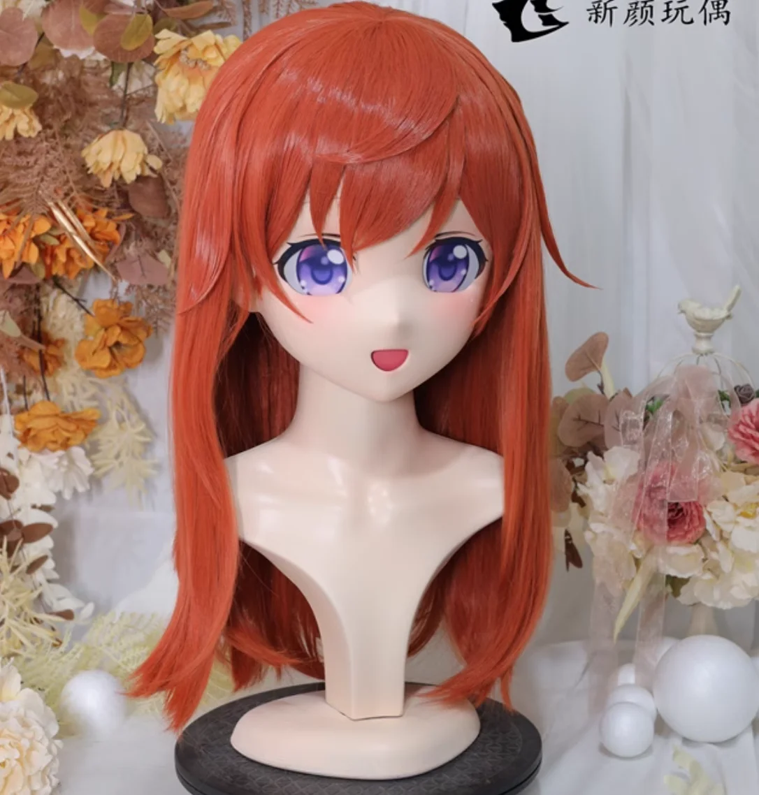 (NFD-25-19) تخصيص كامل الرأس مع قفل كروسدريس دمية أنثى/فتاة انمي ياباني شخصية كرتونية كيغ تأثيري قناع كيجورومي