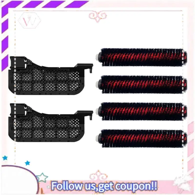 

Durable Compatible For Roborock S8 Pro Ultra Accessories Cleaning Tank Filter High Speed Cleaning Rolling Brush