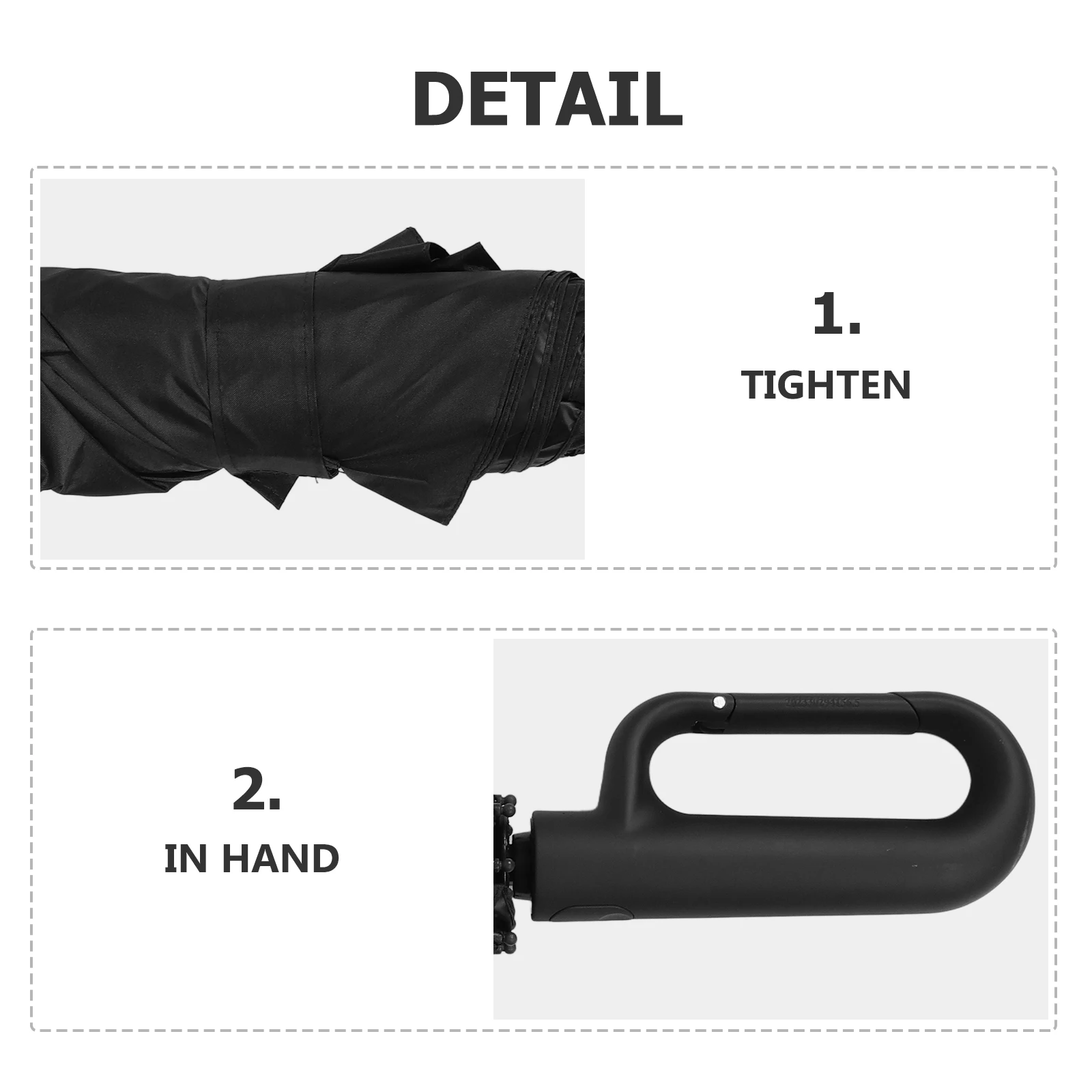 

Lightweight Travel Umbrella Compact Foldable Design Windproof Rain Sun Protection for Outdoor Commute Hiking Automatic Open