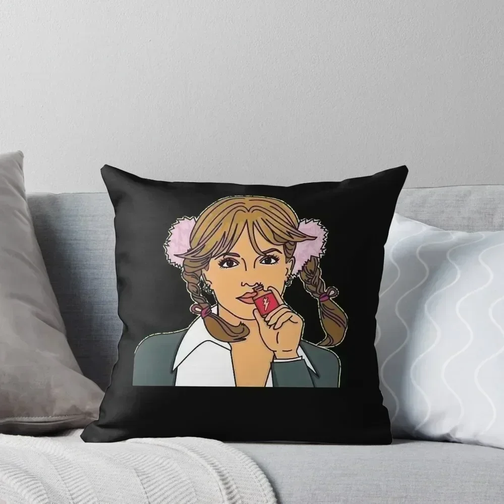 

Sniff the Poppers Throw Pillow Decorative Cushions For Living Room Decorative Sofa Cushions christmas cushions covers pillow