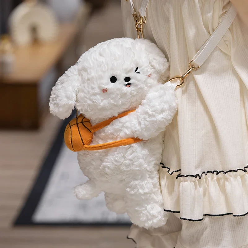 40 cm Simulation créative dessin animé Panda ours chiot chien sac à dos jouets en peluche Kawaii animaux en peluche sac cochon pour filles enfants cadeaux