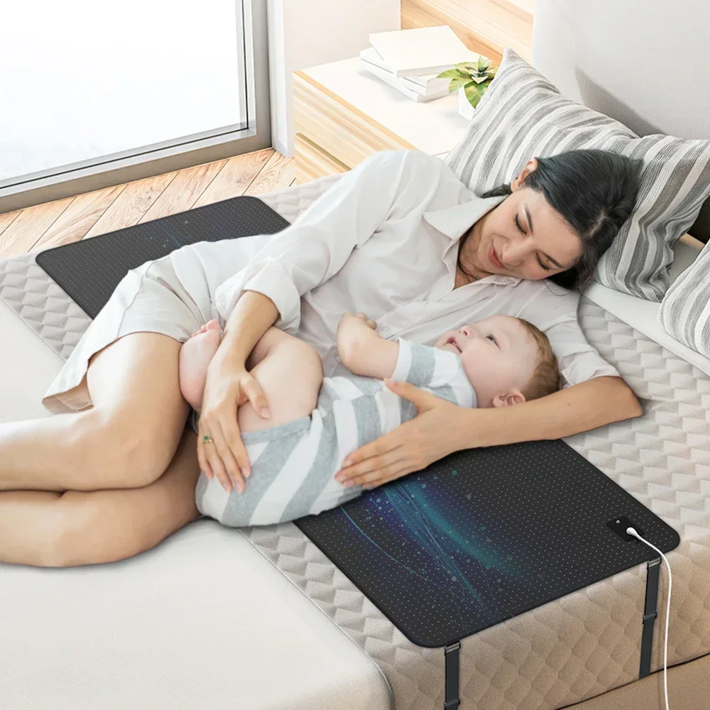 مرتبة التأريض، مرتبة تأريض جلدية موصلة، حصيرة النوم، استعادة الطاقة، أفضل النوم، مضادة للكهرباء الساكنة، الاسترخاء على الجسم