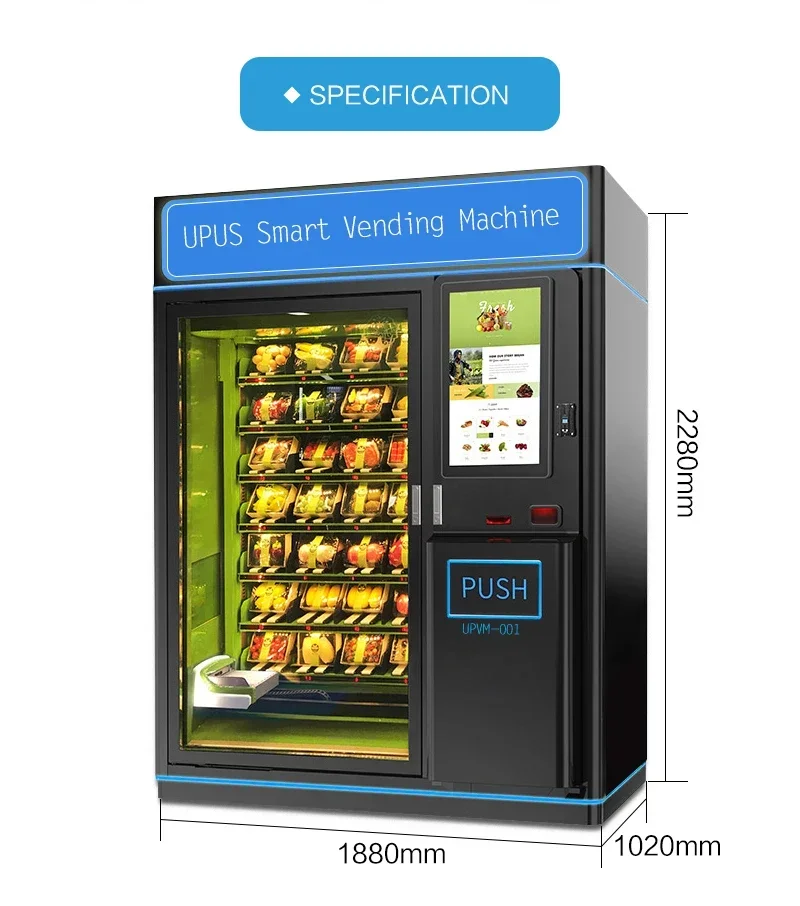 Intelligent Vending Machine with Robot Arm and Elevator Elevator/Carrier