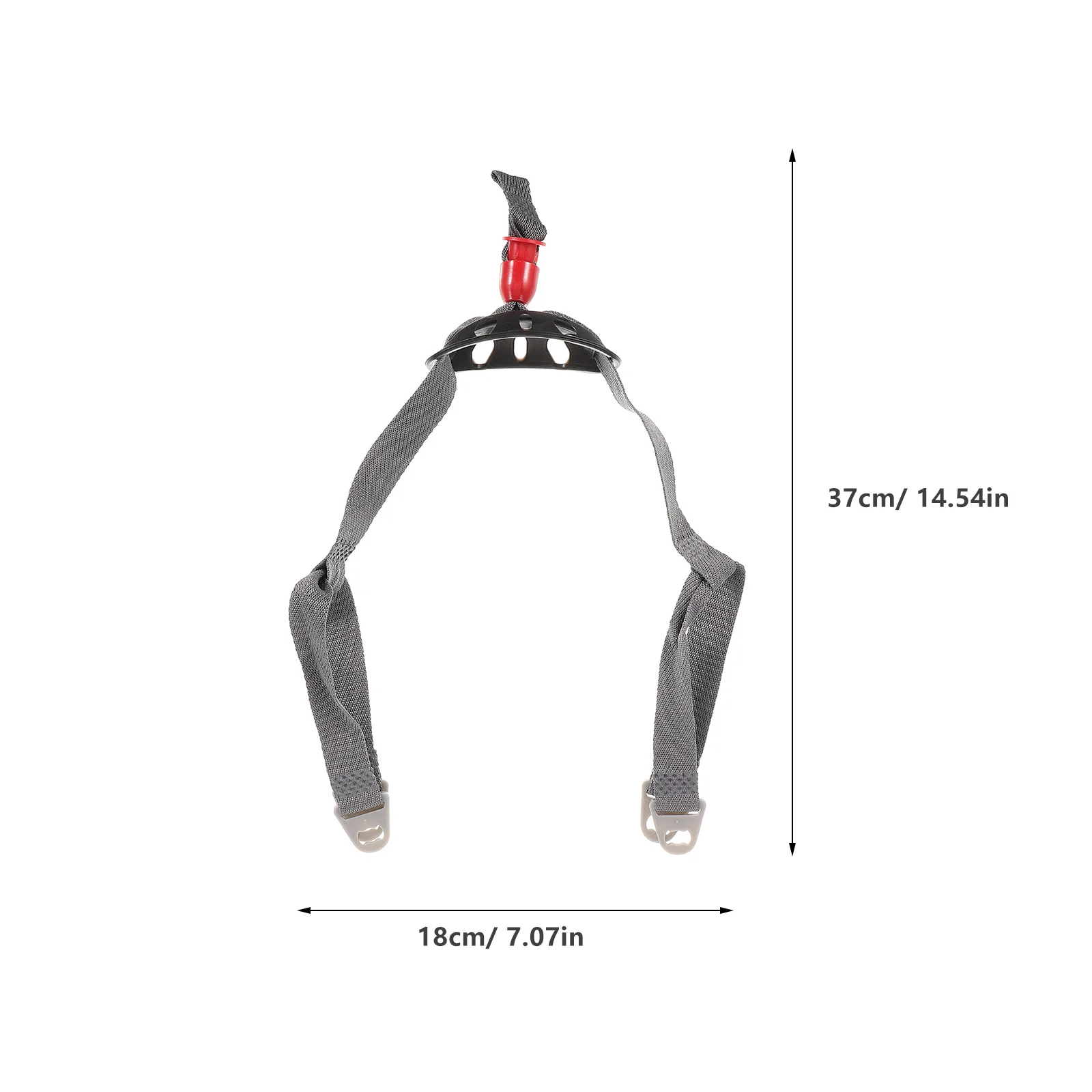 قطعتان من حزام سلسلة الأمان سهل التركيب، حزام ذقن ذو قبعة صلبة، مريح وصديق للبشرة لعمال البناء #2