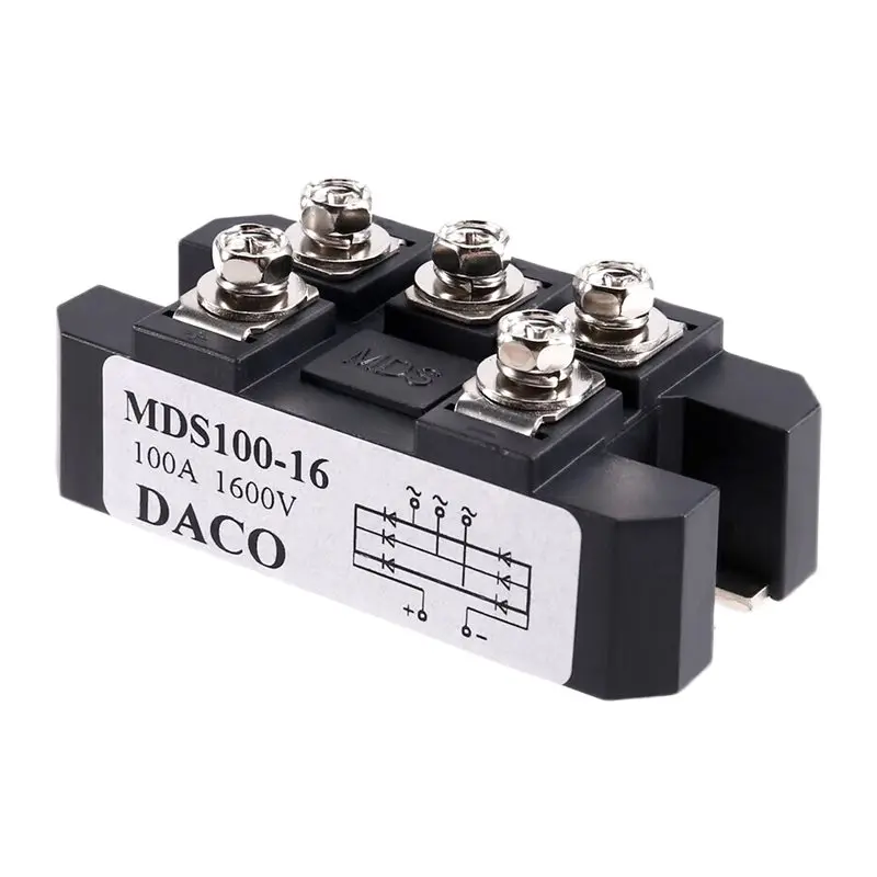 SQPP-MDS100A1600V MDS100-16 Three-Phase Bridge Rectifier Module Three-Phase Rectifier Module