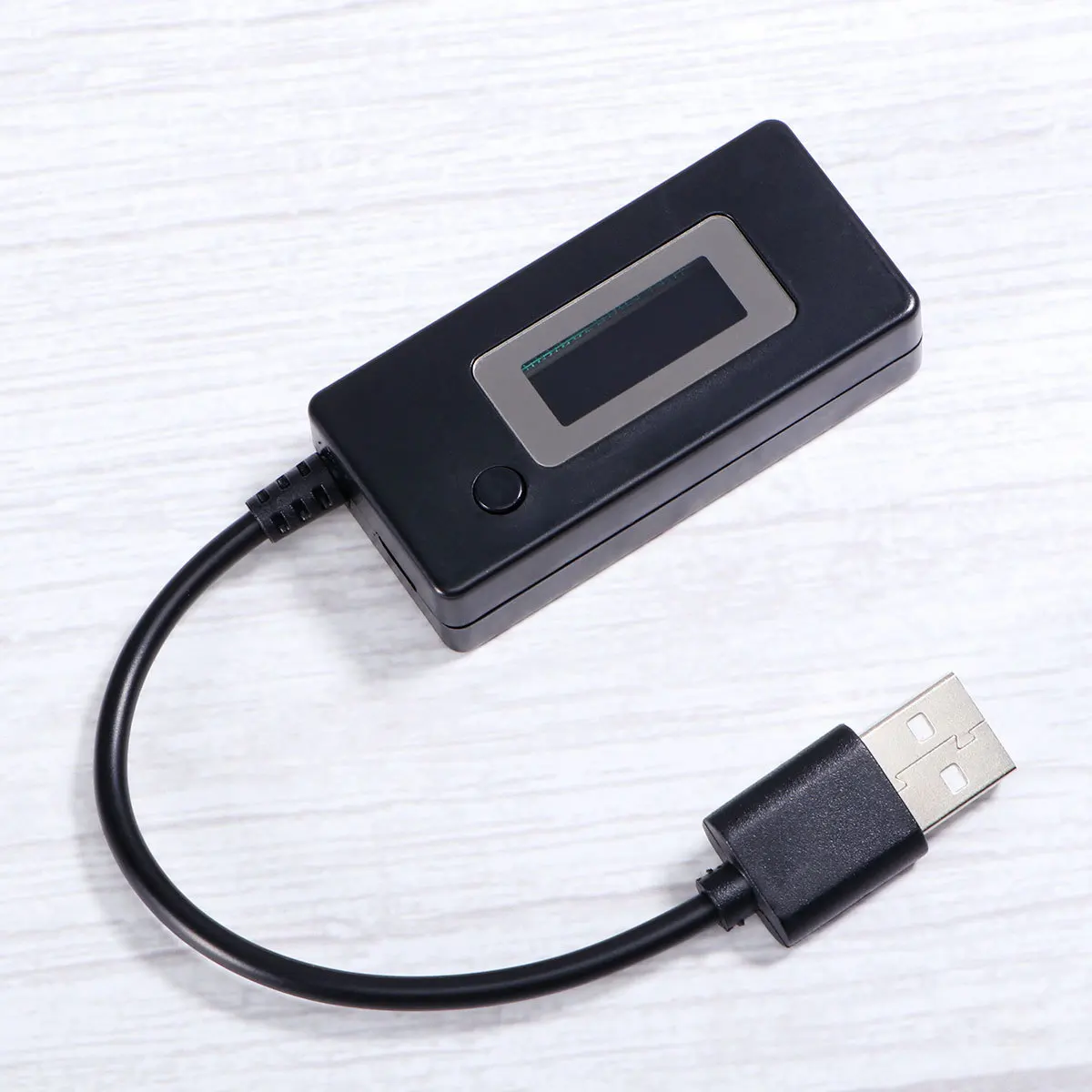

LCD Micro USB Voltage Current Tester Meter Black for Mobile Power Bank USB Charging Voltage Current Monitor