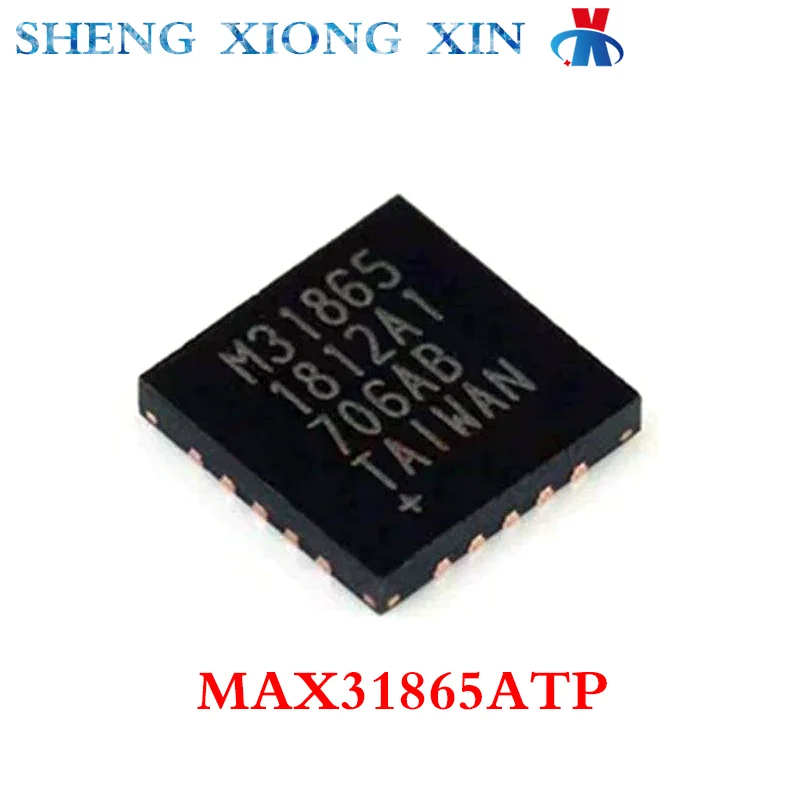 5pcs/Lot New 100% MAX31865ATP+T TQFN-20 Analog-To-Digital Converter Chip ADC MAX31865ATP M31865 MAX31865 Integrated Circuit