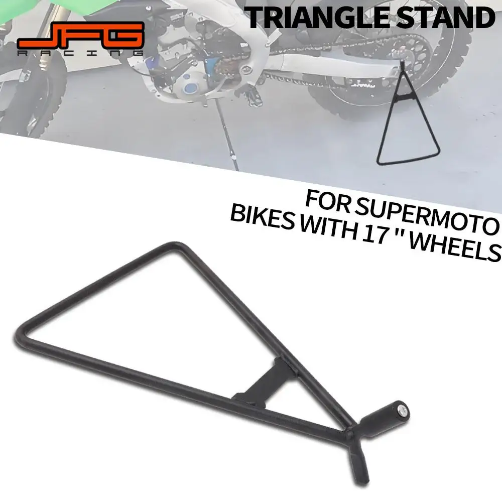 

Triangle Side Stand Kickstand Iron Electric Dirt Bike Motocross Accessories Universal Support Tool For KTM Yamaha Honda Kawasaki