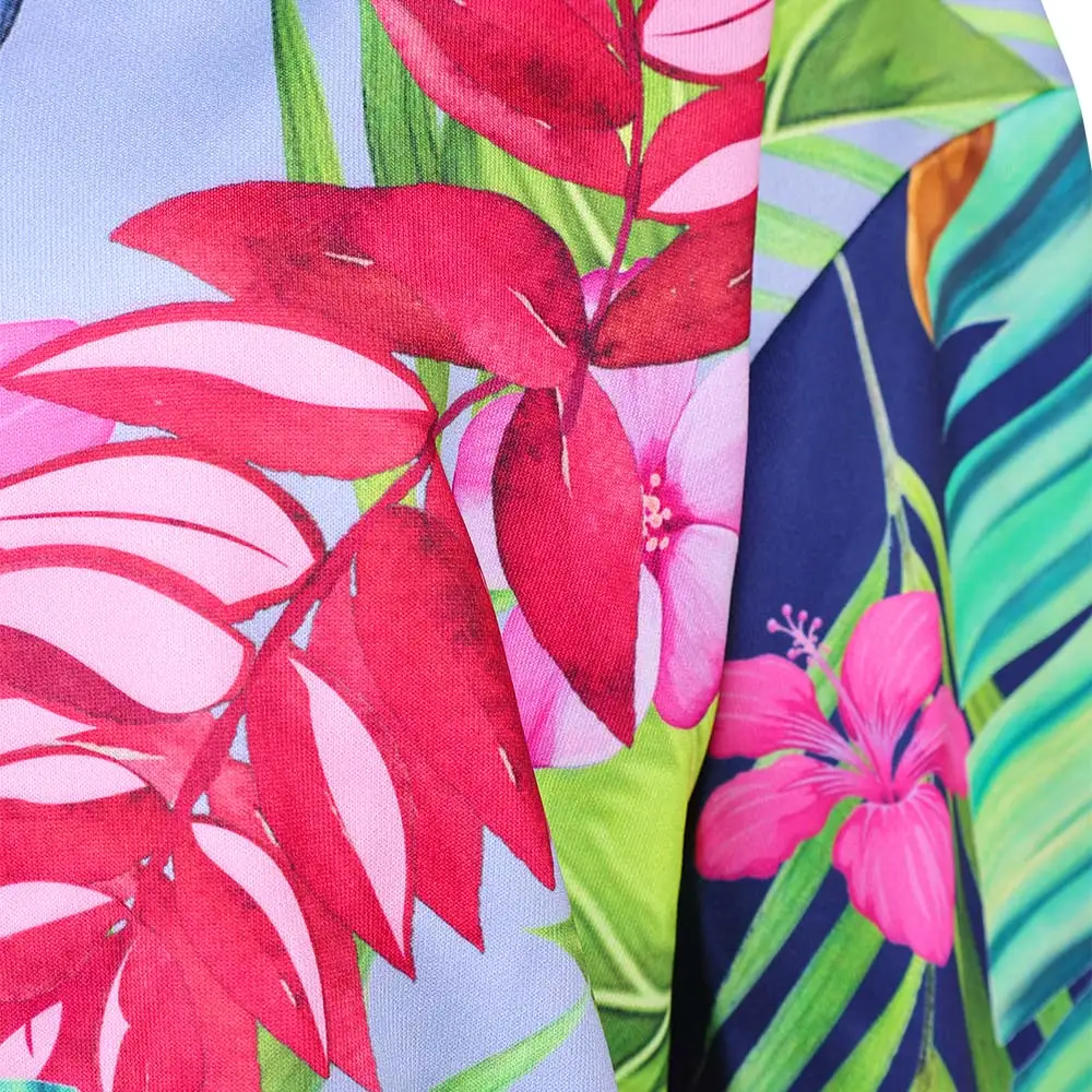 Kpop デーモンハンター Huntrix ガールグループ ゾーイ コスプレ トレンディなフリース バケットハット 鮮やかな花柄プリント ベースボール ジャケット デイリー コンフォート