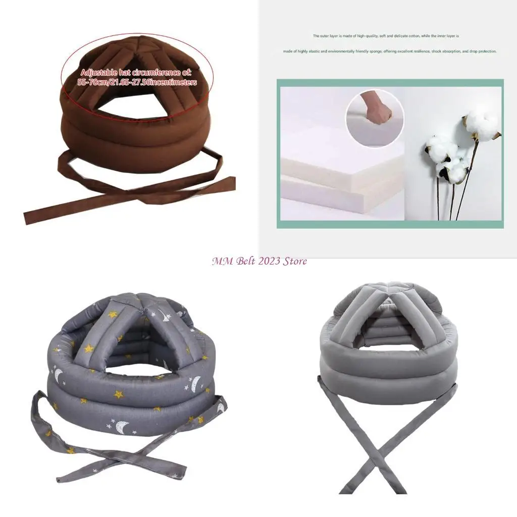 

49ME Comfortable Safety Headgear Protective Helmet Headcover For Elderly Daily Care