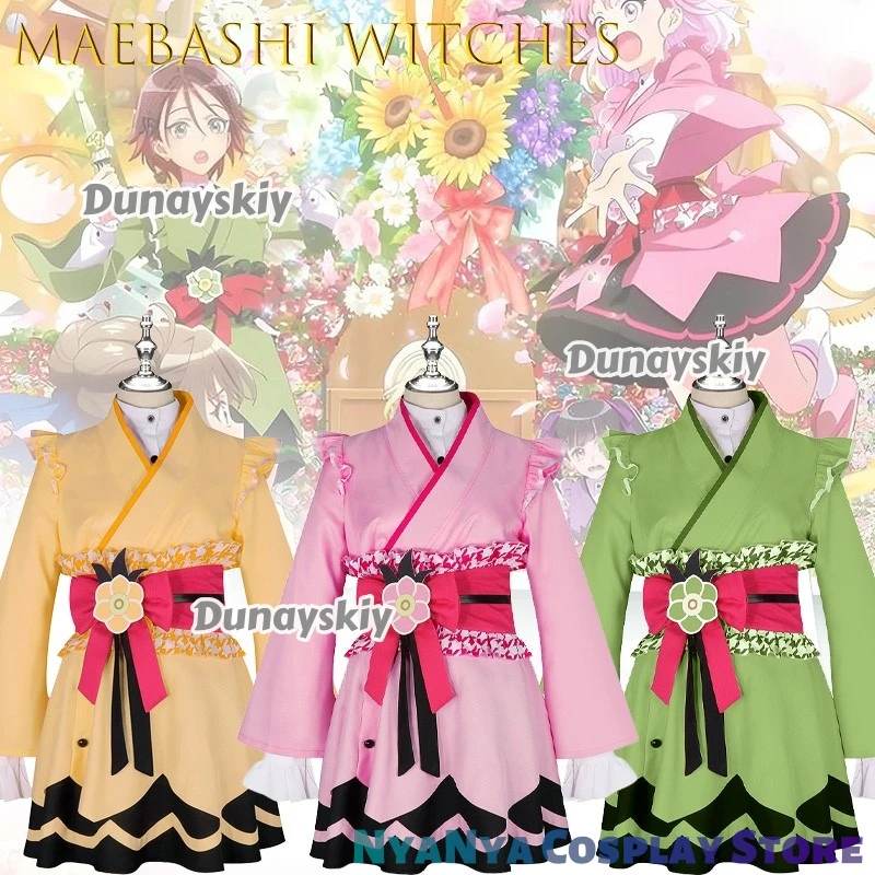 

‌ ‌ ‌ ‌ ‌ ‌ ‌ ‌ ‌ MaebWitches ashi Kitahara Kyoka Mitta Choko Аниме Косплейコス Rosen Женский наряд Представление Косплей Аниме Вечеринка COS ‌ ‌