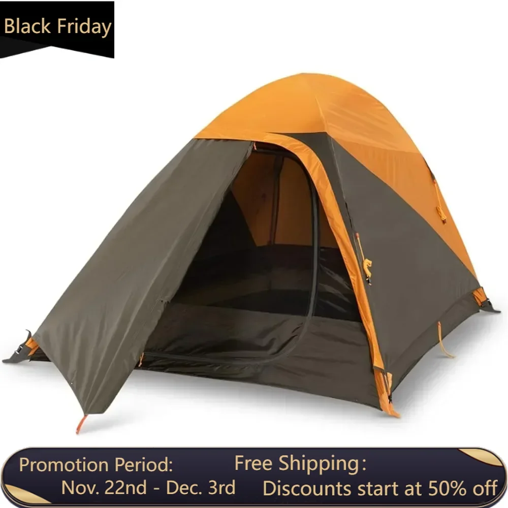 

Backpack Tent 3 Season Camping, Direct to Hiking Shelter, Aluminum Pole Frame, Single Door and Front Lobby Free Shipping