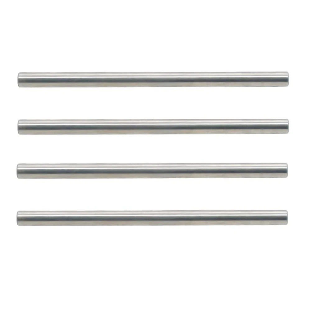 4Pcs Hinge Pin Lower 4X67.5mm ARAC5032 for ARRMA 6S 1/7 Limitless Infraction 1/8 Typhon Kraton RC Car Parts,Silver