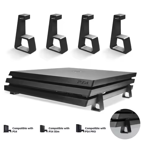 4Pcs Horizontal Console Holder Cooling Stand Bracket For PS4 Game Console for PlayStation4 Slim Pro Game Accessories