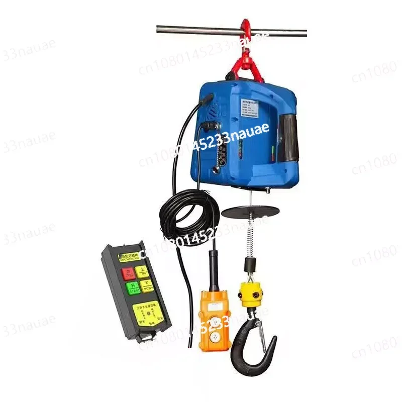 

Electric Hoist Portable Manual Winch 160 Meter Remote Control Traction Block Steel Wire Rope Hoist Traction Rope