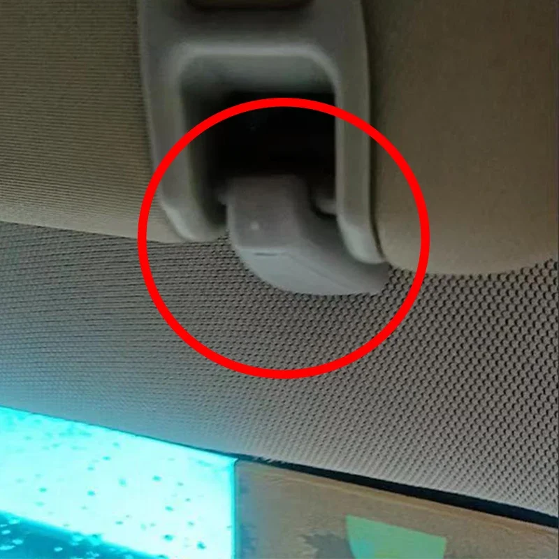 For Chevrolet Spark 2011 2012 2013 2014 2015 2016 2017 2018 2019 2020 Car Sunshade Clip Gray Car Sunshade Support Clip 95994975