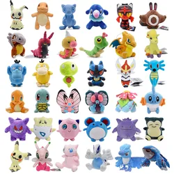 Peluche de Pokémon, Mimikyu, Cubone, Psyduck, Gengar, Snorlax, Caterpie, Weedle, Butterfree, Mew, Charizard, Cinderace, Togepi, Lucario, Kyogre, juguete