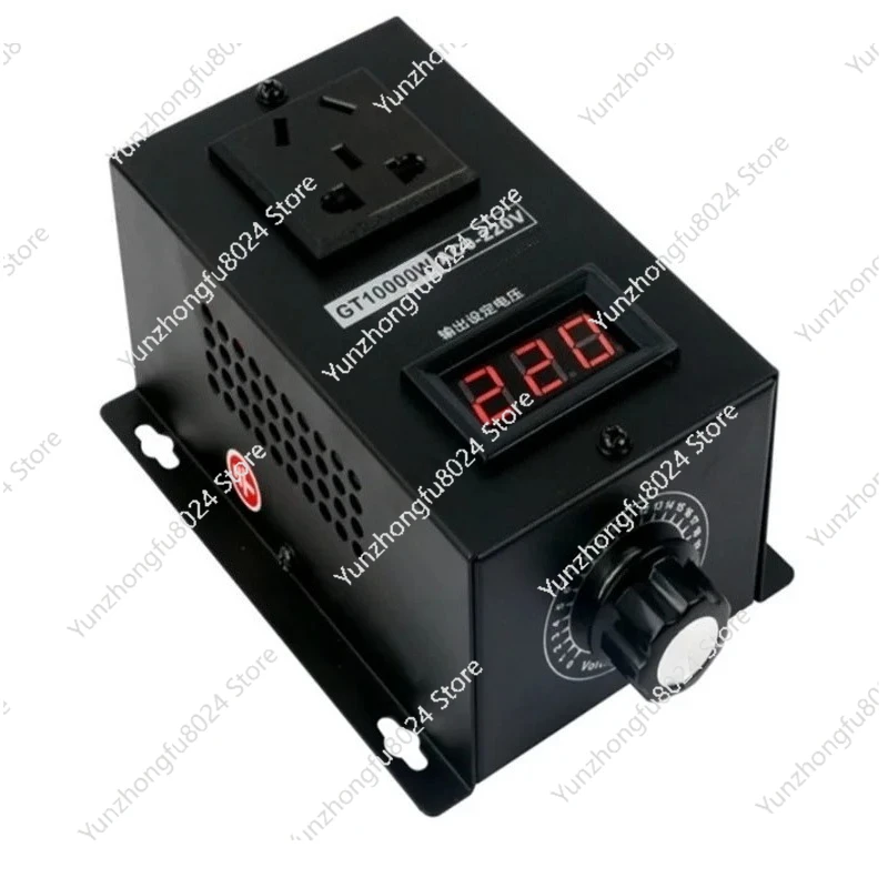 

10000W High Power Silicon Electronics Voltage Regulator Machinery Electric Variable Speed Controller 0V-220V