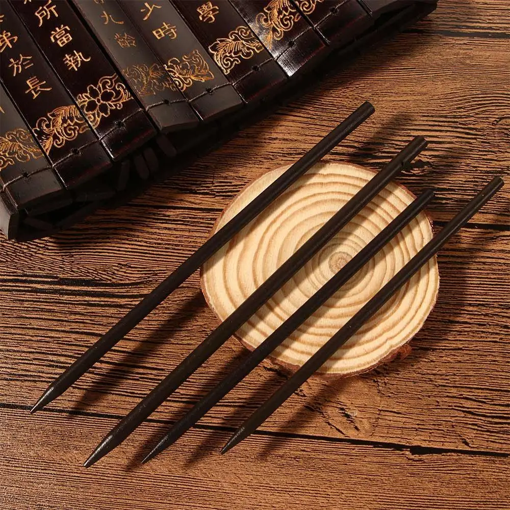 5Pcs Headwear For Tiaras Making Chinese Classical Simple Wooden Hairpin DIY Hairpin Accessories Hair Stick Blank Base