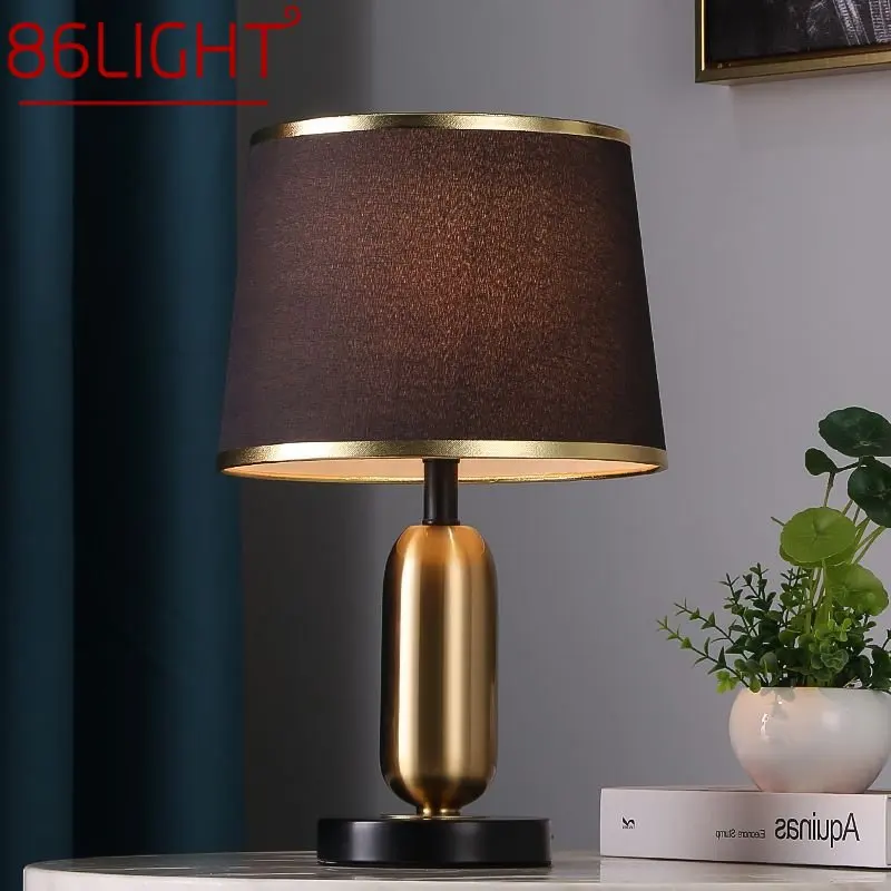 

86LIGHT Modern Table Lamp LED Nordic Creative Black Gold Simple Bedside Desk Light Decor for Home Living Room Bedroom