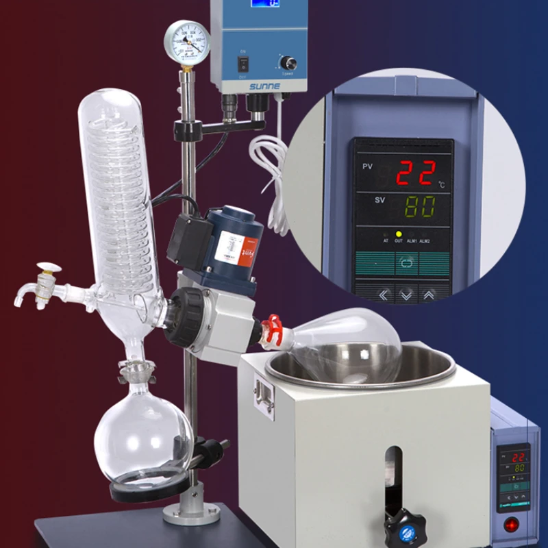 Rotary Evaporator RE Series Laboratory Automatic Lifting Purification Crystallization Evaporator Distillation Separation