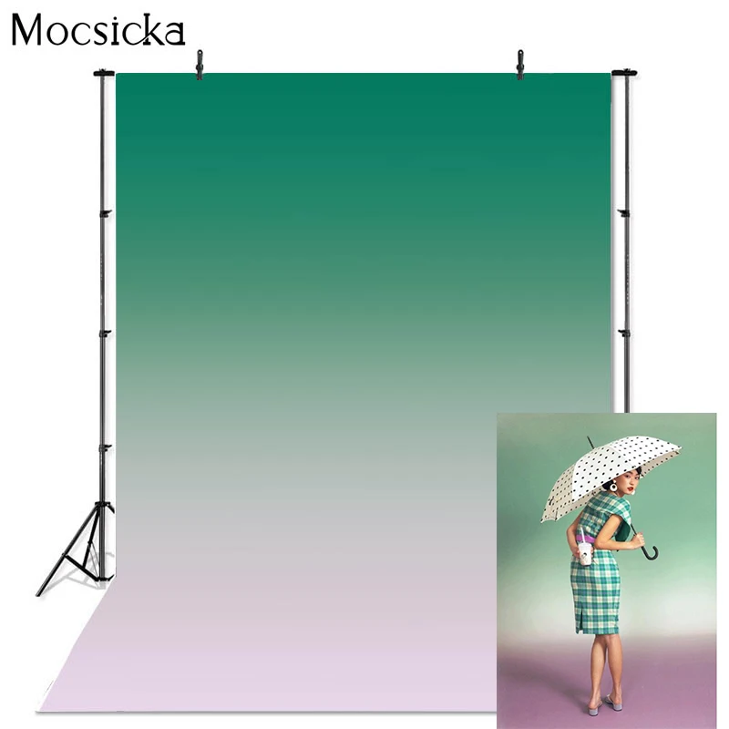 Mocsicka Gradient Color Photography Background Professional Shooting Props Adult Newborn Children Portrait Photo Backdrop Studio