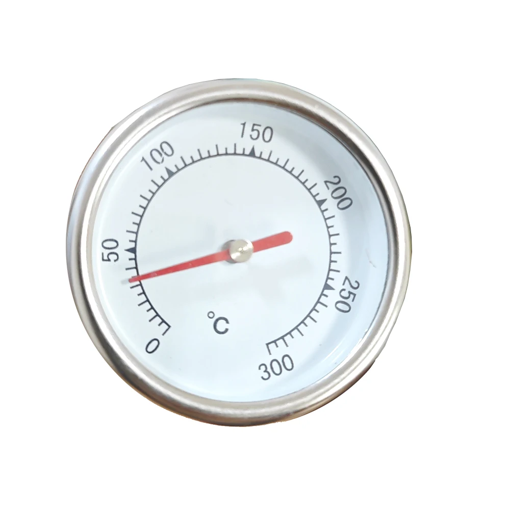 0-300℃ Stainless Steel BBQ Smoker Grill Temperature Gauge Barbecue Cooking Food Thermometer Probe Grill Oven Home Kitchen Tool
