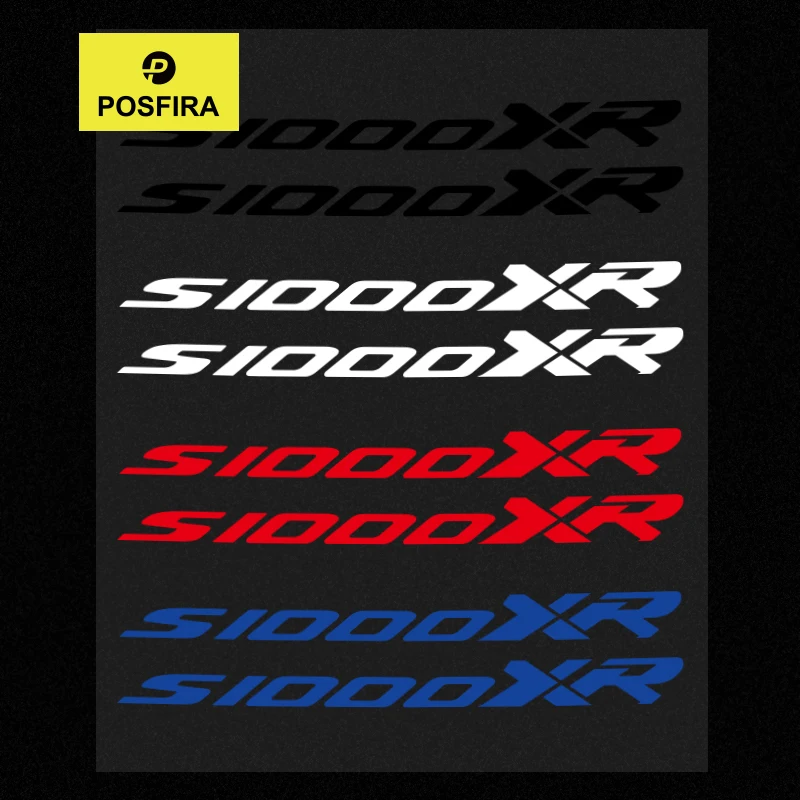 

POSFIRA Vinyl Glossy Motorcycle Stickers Waterproof Headlight Body Decoration Decals for BMW S1000XR 2015-2024 S1000 S 1000 XR