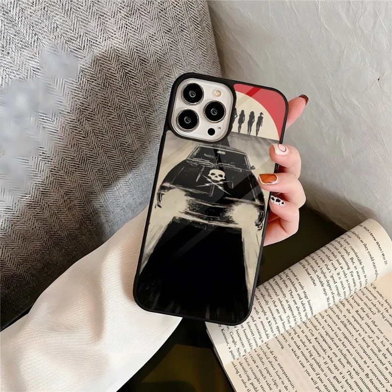 Quentin Tarantino Movie Phone Case PC+TPU For Iphone 14ProMax 15 11 12 13 Pro Xs Max Mini Xr X 7 8 6 6s Plus Cover