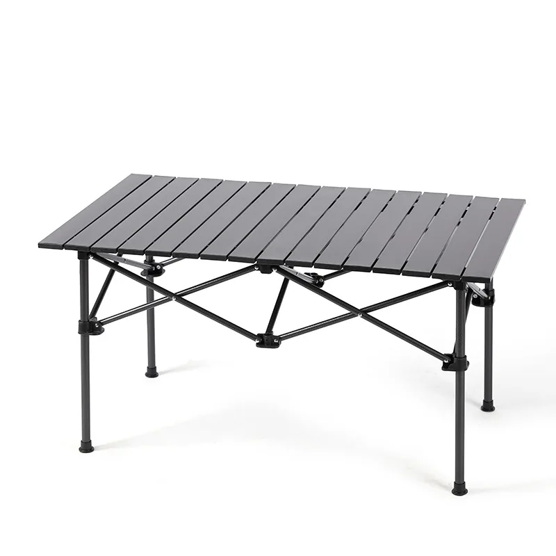 

Foldable Rolling Metal Multifunction Folding Camping Kitchen Aluminium Picnic Table Camping