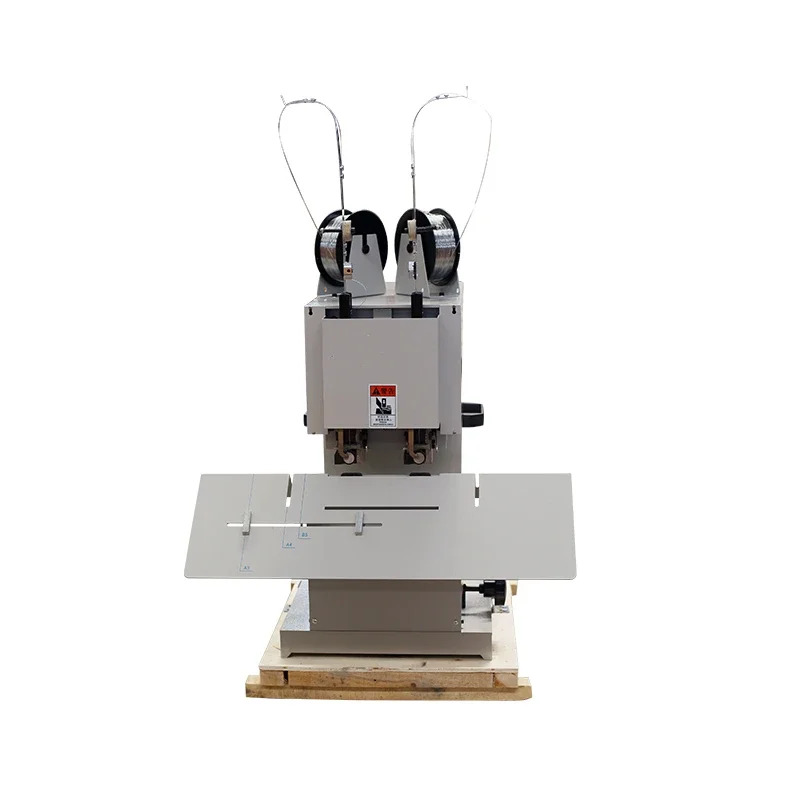 DC-203 Double head electric wire binding machine Flat tack saddle tack dual purpose wire binding machine