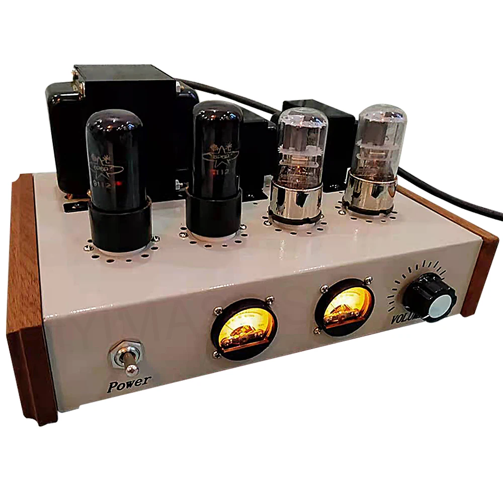 AIYIMA SMSL 6P6p 6V6 Single-ended Class A Dawning Vacuum Tube Amplifier Associated KT88 EL34 etc. Hand Soldering Amplifier Audio