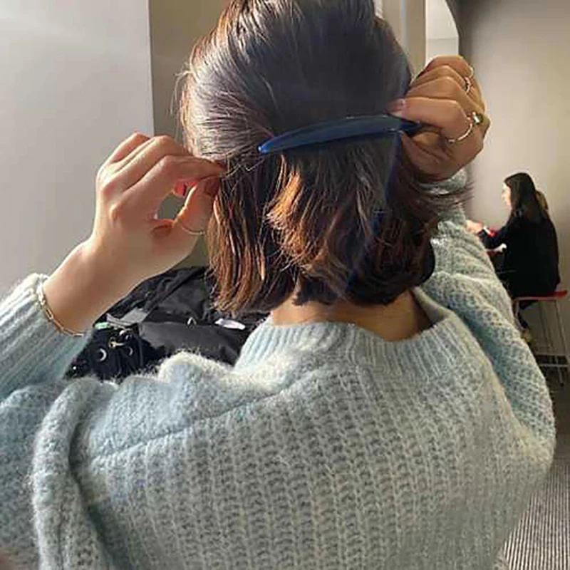 Einfache Haarspangen, hochwertige Federspangen für Damen und Mädchen, vielseitige Prinzessinnen-Haaraccessoires, elegante Haarspangen, Geschenke – Detail 7