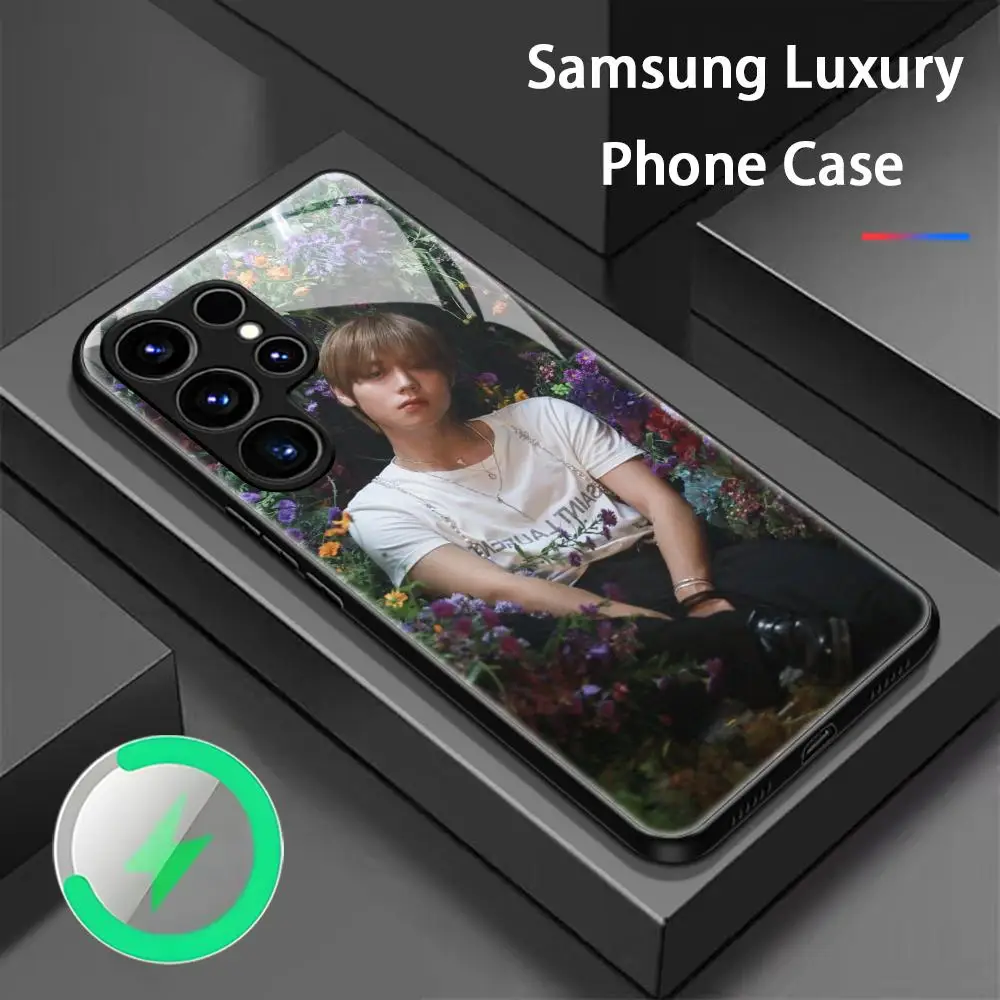Park Jihoon Wanna One Phone Case For Samsung S26 S25 S24 S23 S22 S21 S20 Plus Ultra Fold A Glass Magnetic Case