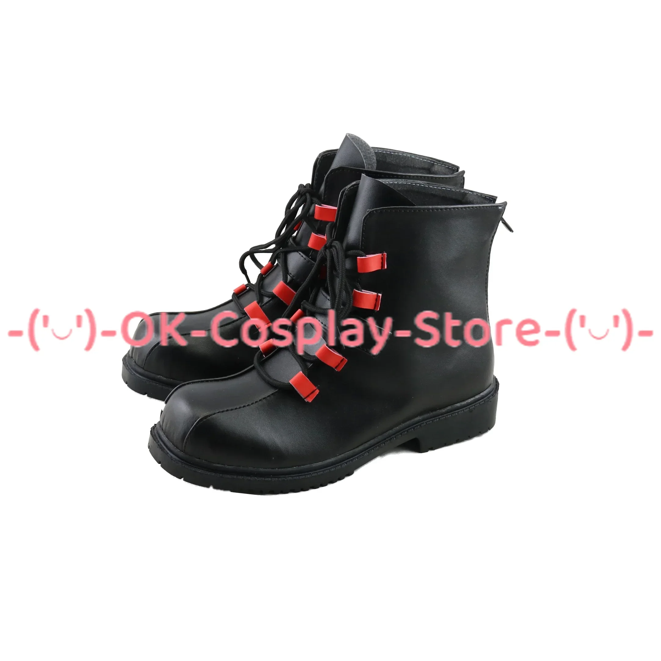 [Customized] Game Division Rap Battle Amemura Ramuda Cosplay Shoes Anime Roleplay Prop Halloween Carnival Party PU Leather Boots