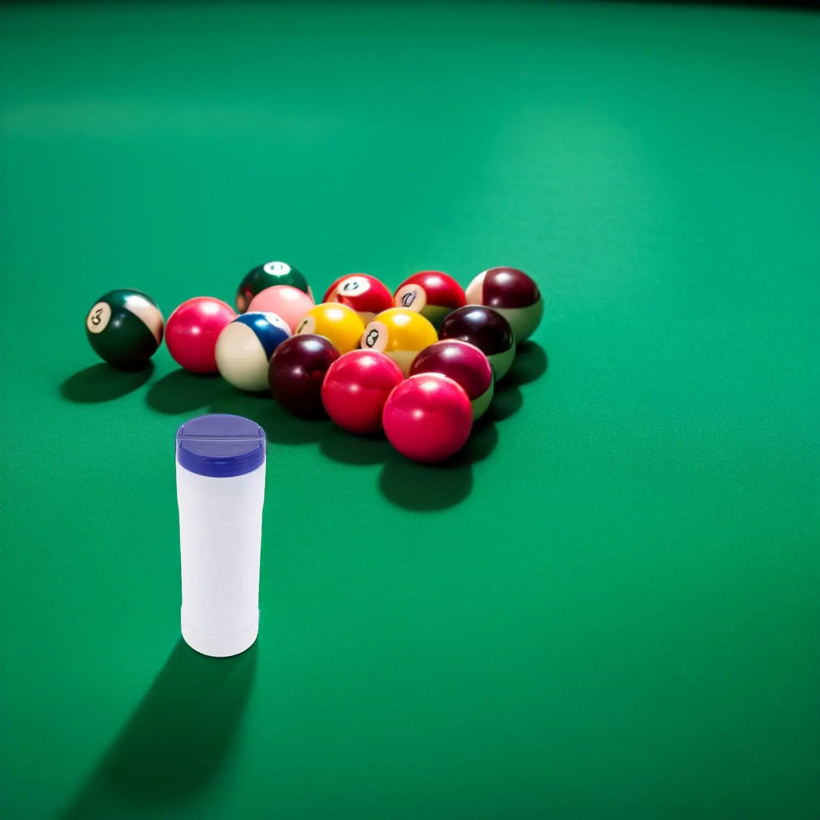 1 Botella de Polvo para Manos Secas para Billar, Grano Fino, Sin Perfume, Fórmula de Absorción de Sudor, Potenciador del Agarre para Manos, Tamaño de Viaje