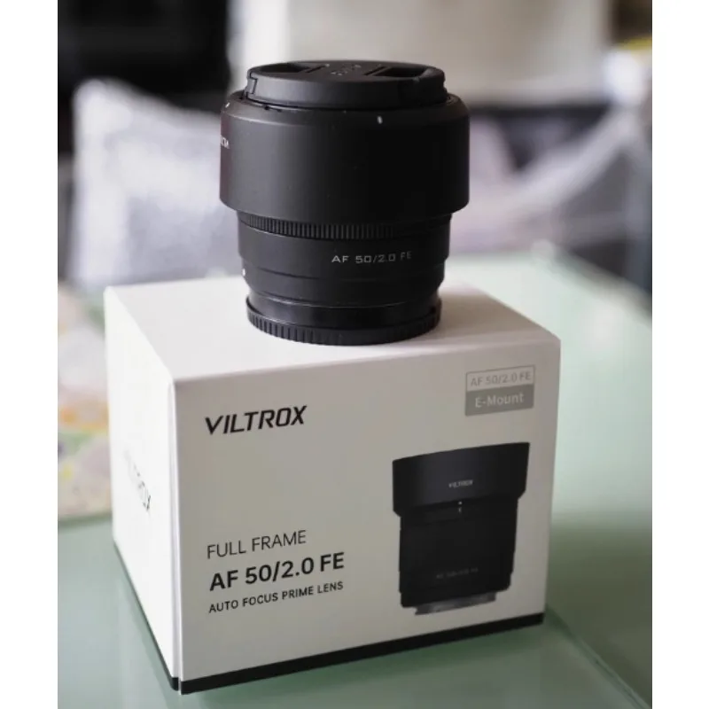 Viltrox AF 50mm F2.0 Air Nikon Z Sony E-mount（FE） Full Frame Mirrorless Camera with Large Aperture for Portrait Autofocus Lens