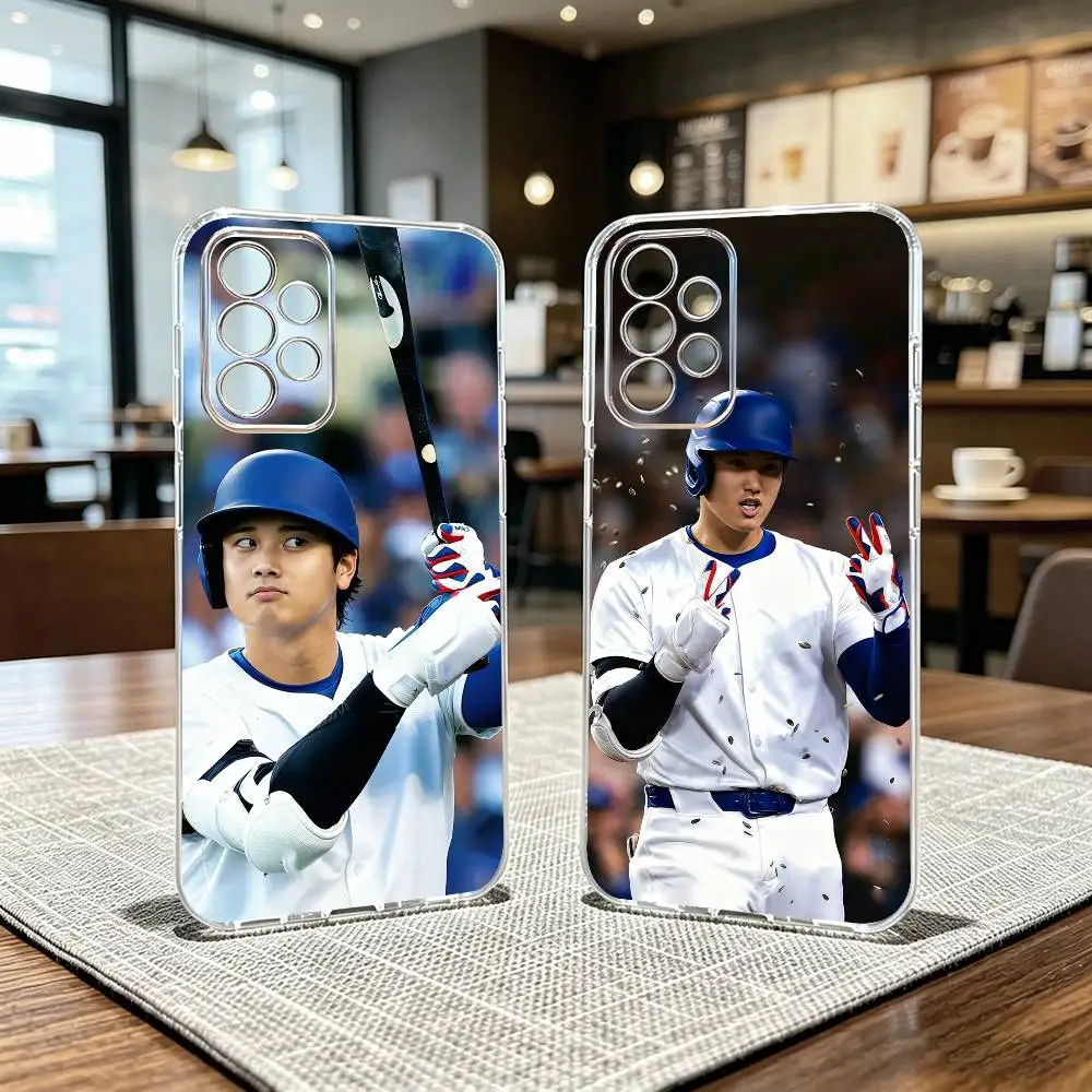 

Baseball s-Shohei Ohtani 17 Phone Case For Samsung S25,S24,S21,S22,S23,S30,Ultra,S20,Plus,Fe Transparent Cover