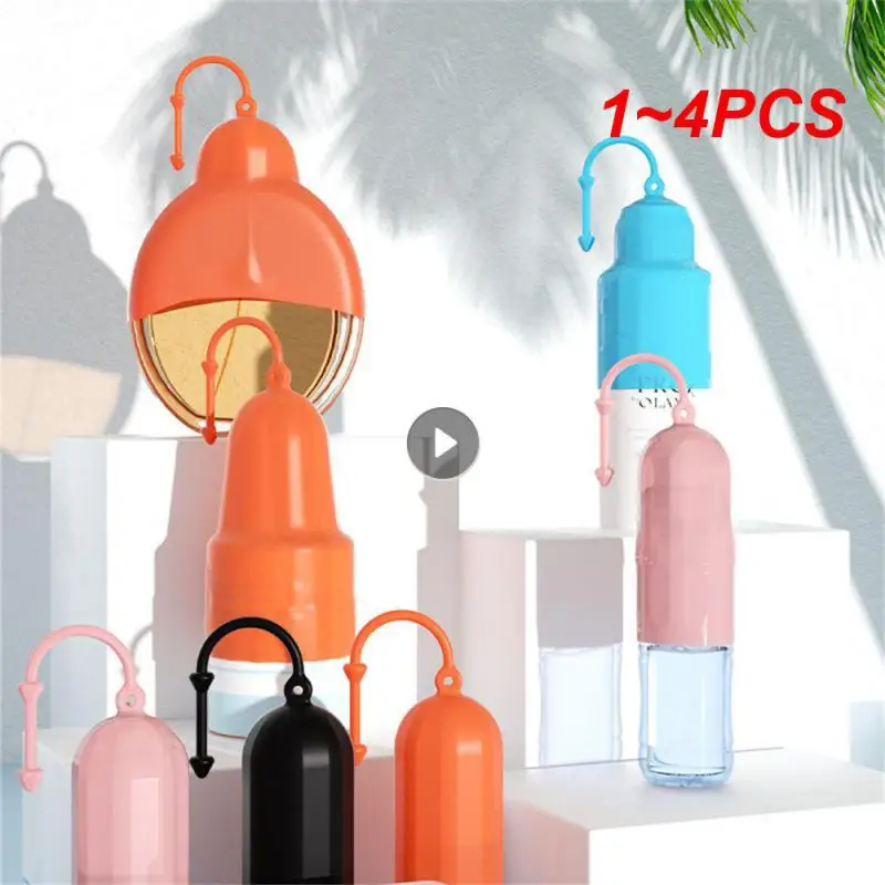 1~4PCS Reusable Silicone Portable Convenient Travel Companion For Shampoo And Shower Gel Stretchable Silicone Bottle Must-have