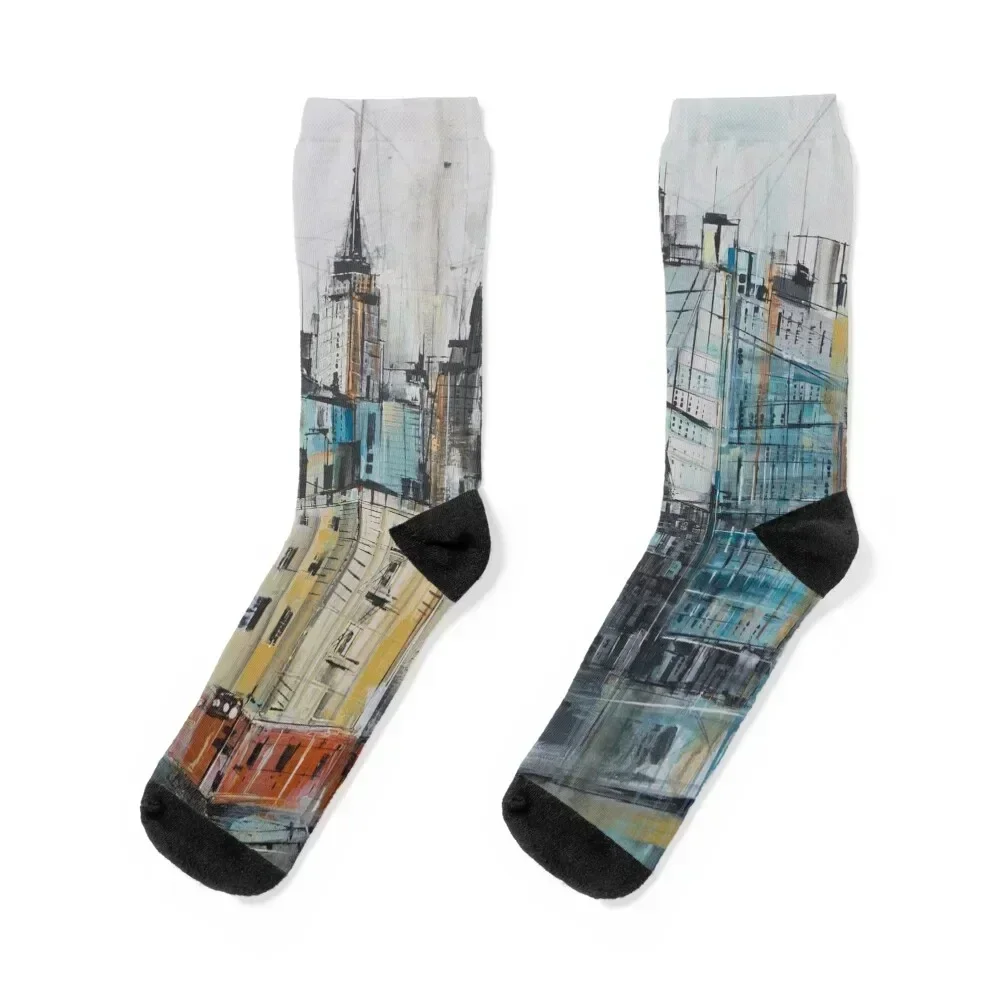 

Streets Of New York Socks Children's winter thermal warm winter Crossfit Socks Female Men's