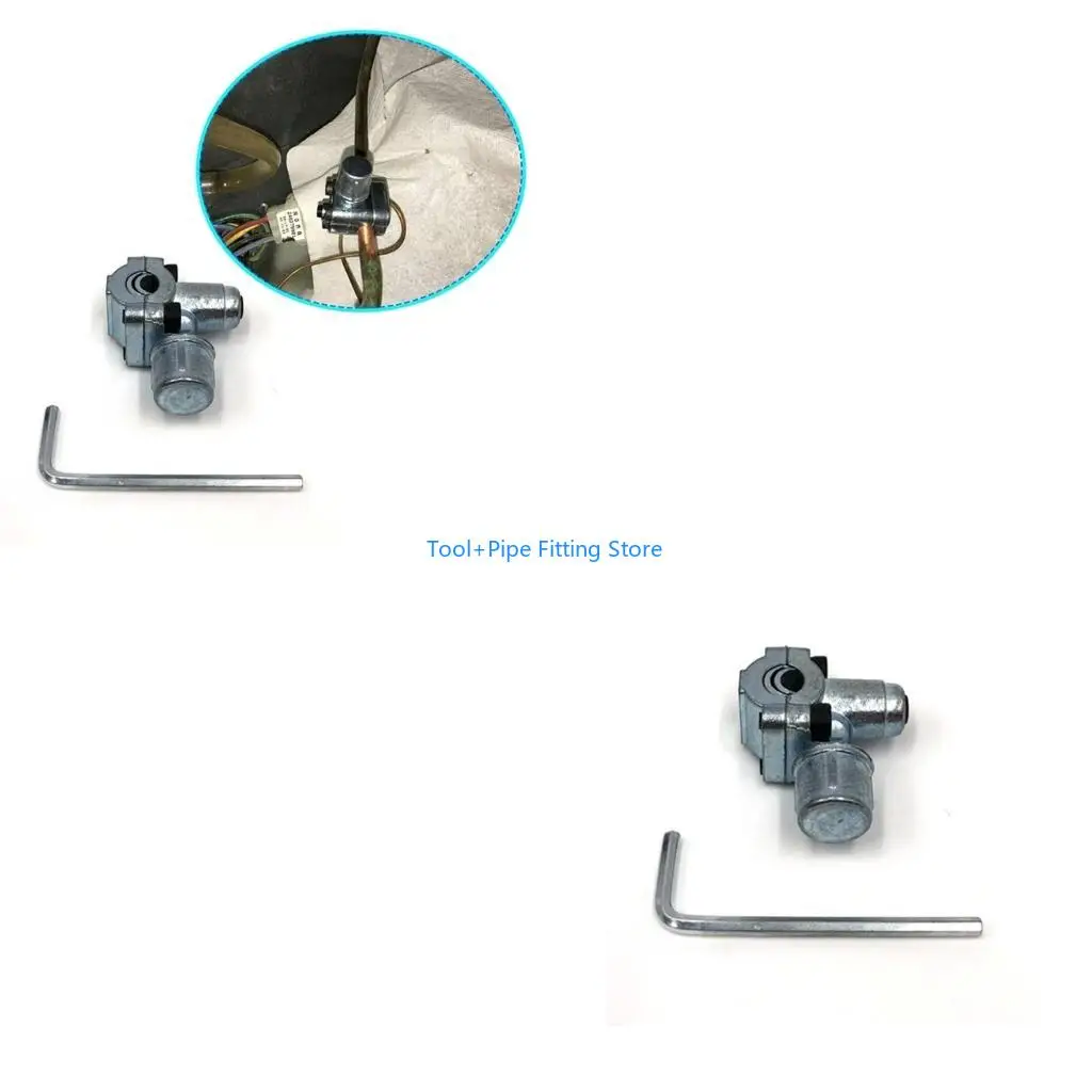 F92B Adjustable BPV31 Piercing Tap Line Tap for Most the AC and Refrigerants System Easy to Install