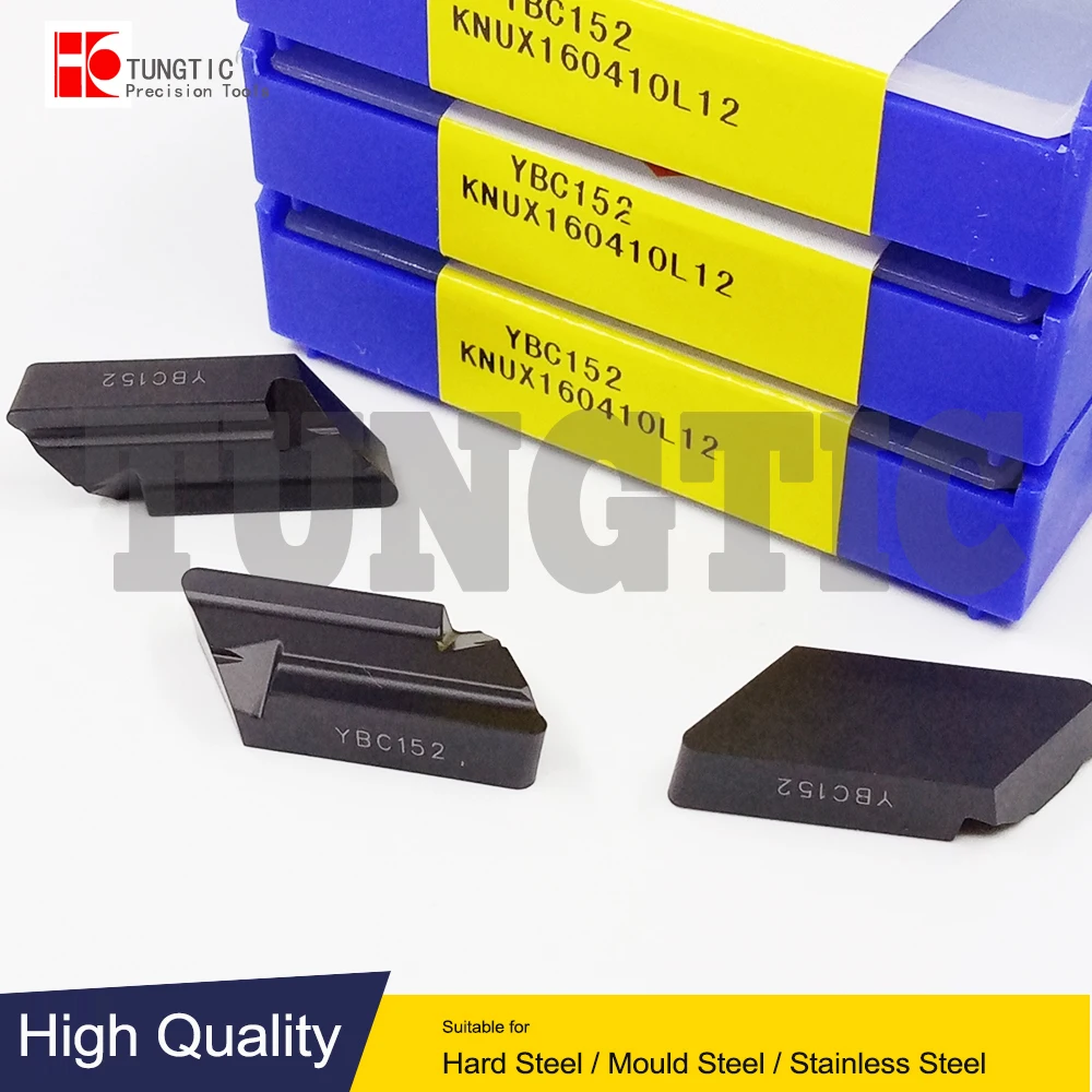 

KNUX160410L12 YBC152 YBC251 General Turning Cutting Tools CNC Carbide Cermet Inserts Special From-Finishing