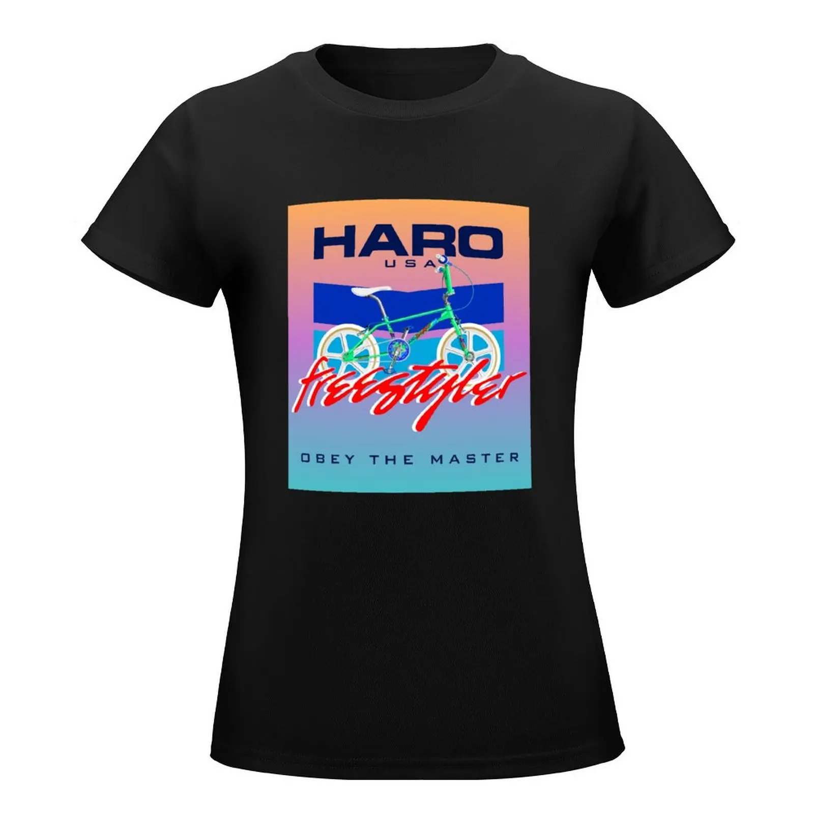 haro master freestyler T-Shirt anime clothes tops Women's tee shirt