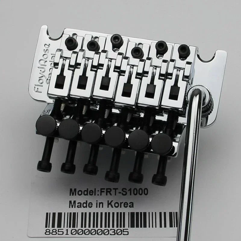 Floyd Rose Special Electric Guitar Locking Tremolo System Bridge FRTS1000 Silver With R2/R3 Nut Chrome