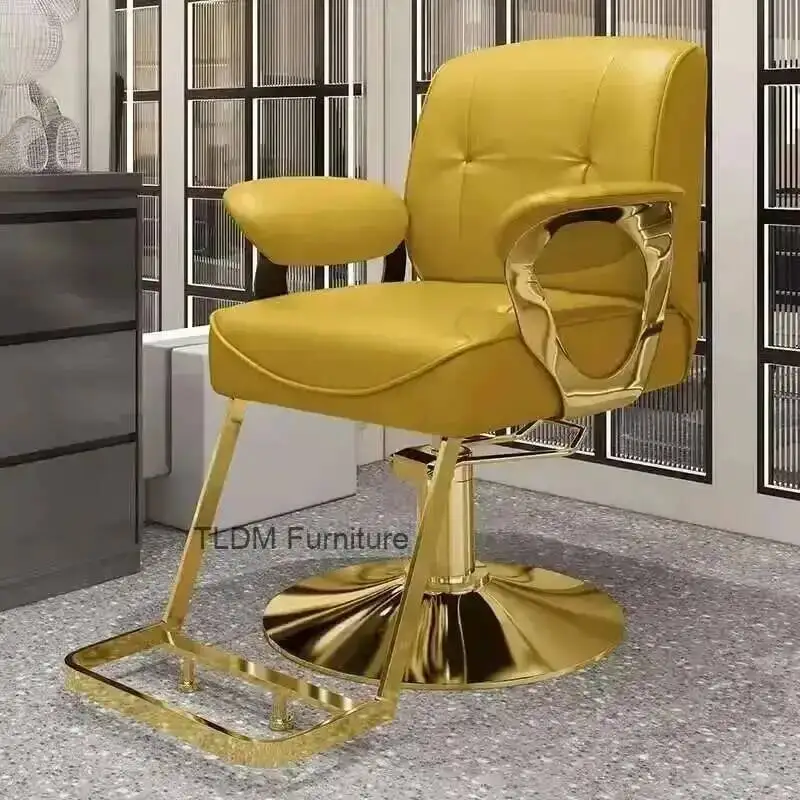 كرسي مريح للصالون مريح وأثاث تجميل أنيق وكراسي حلاقة عصرية وصالون باربيريا بسيط سيلون شمالي